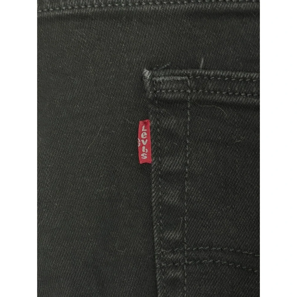Levi's 541 Athletic Fit Jeans Mens W40 L32 Black Straight Leg Denim 0094